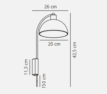Ellen Wall Light- Various Finishes