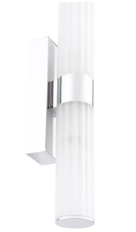 Lars 2 Light Bathroom Wall Light- Polished Chrome/ Brushed Gold/ Black Finishes