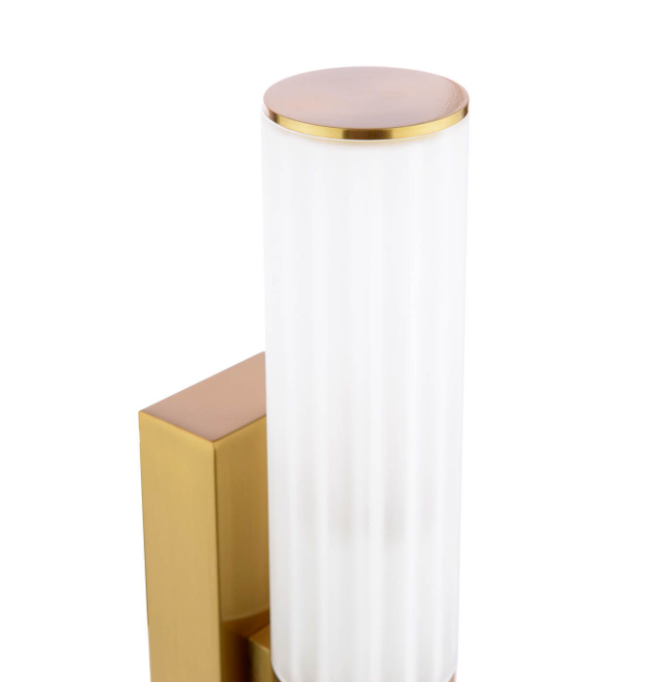 Lars 2 Light Bathroom Wall Light- Polished Chrome/ Brushed Gold/ Black Finishes