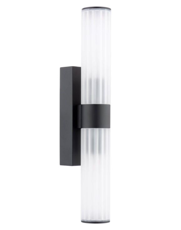 Lars 2 Light Bathroom Wall Light- Polished Chrome/ Brushed Gold/ Black Finishes