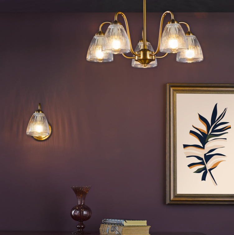 Glynis Wall Light- Antique Bronze/ Polished Nickel
