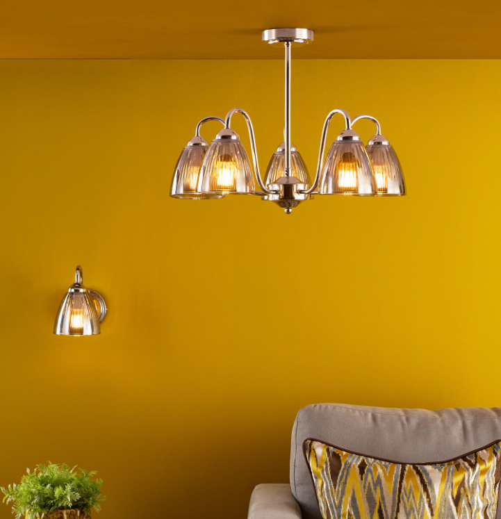 Glynis Wall Light- Antique Bronze/ Polished Nickel