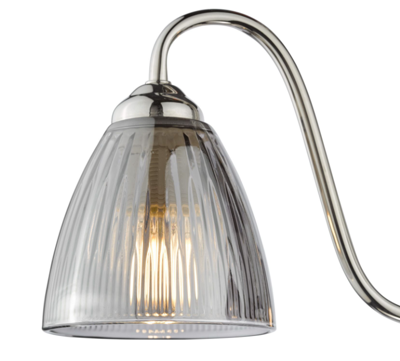 Glynis 3/5 Lt Semi Flush Ceiling Light- Antique Bronze/ Polished Nickel Finishes