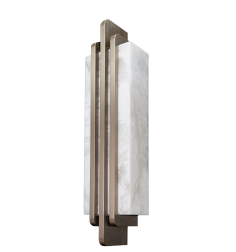 Llewellyn Wall Light- Alabaster Finish