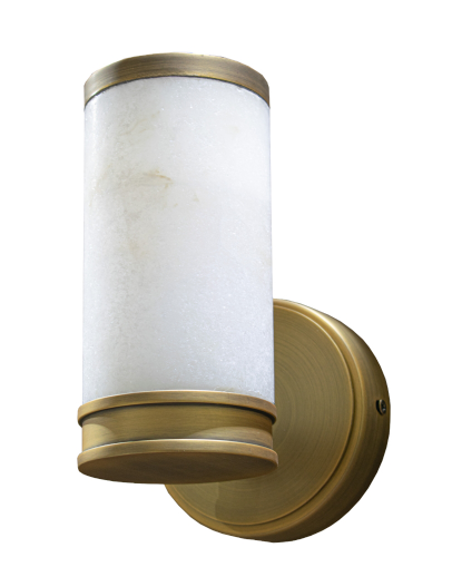 Eloise Single/ Double Alabaster Wall Lamp