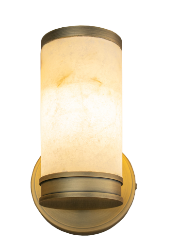 Eloise Single/ Double Alabaster Wall Lamp