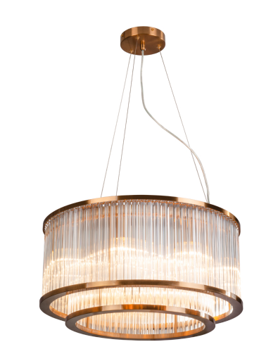 Iona Chandelier- Antique Brass
