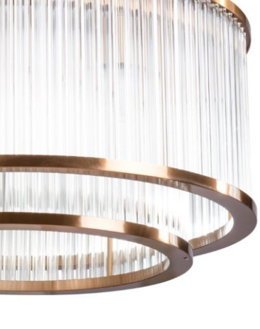 Iona Chandelier- Antique Brass