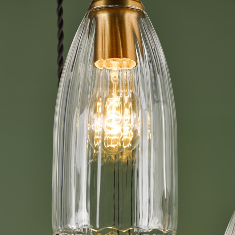 Valora 6/9/12Lt Cluster Light- Antique Bronze & Polished Nickel Finishes