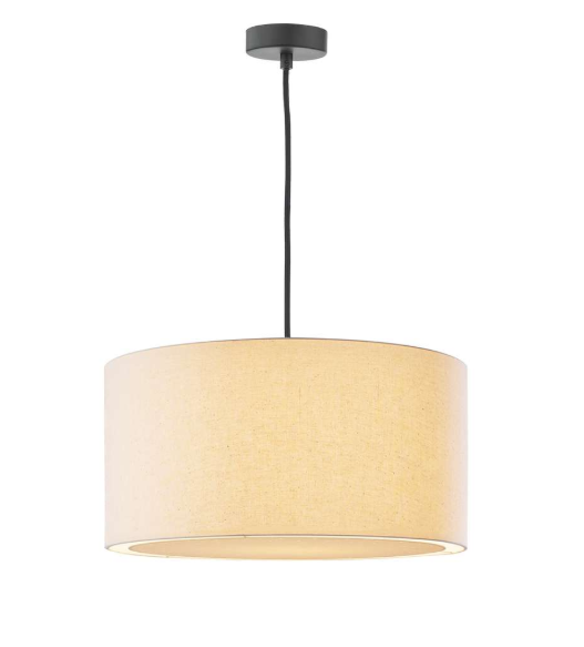 Edward Easy Fit Pendant Cream With Shade
