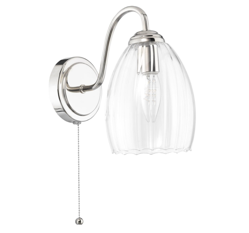 Valora Wall Light-  Antique Bronze/ Polished Nickel