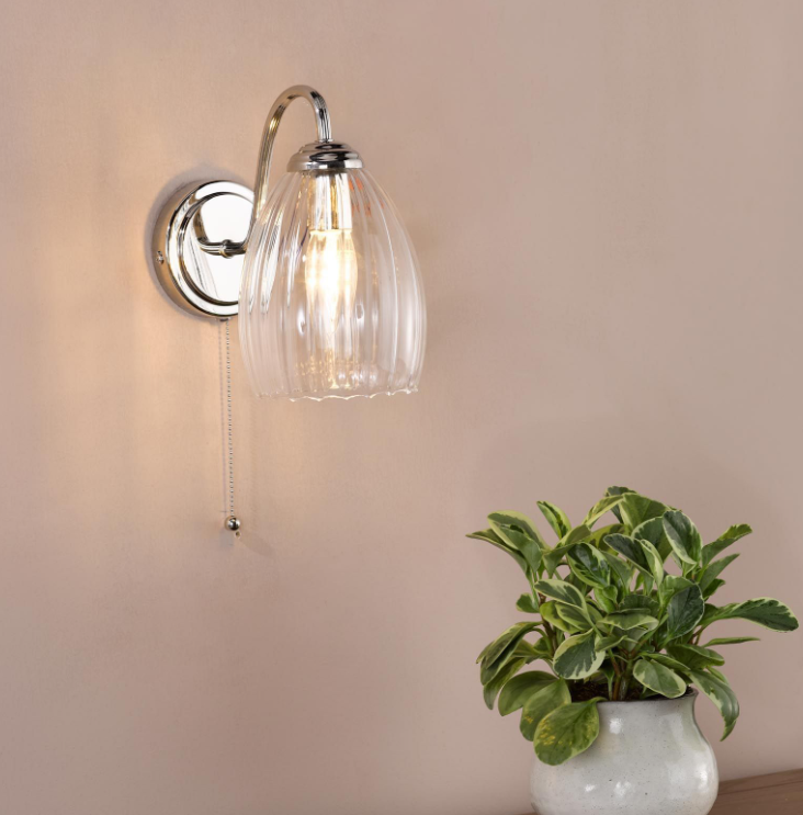 Valora Wall Light-  Antique Bronze/ Polished Nickel