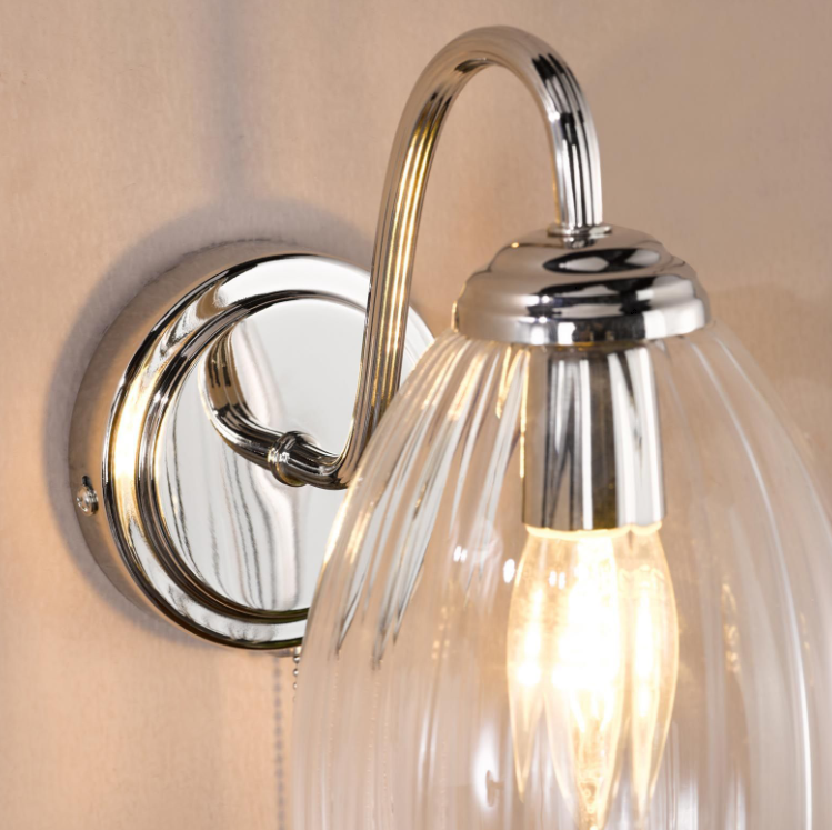 Valora Wall Light-  Antique Bronze/ Polished Nickel