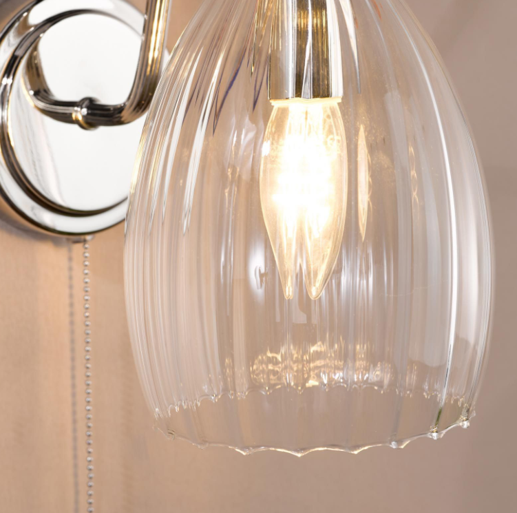 Valora Wall Light-  Antique Bronze/ Polished Nickel
