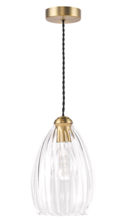 Valora Pendant Light- Antique Bronze/  Polished Nickel