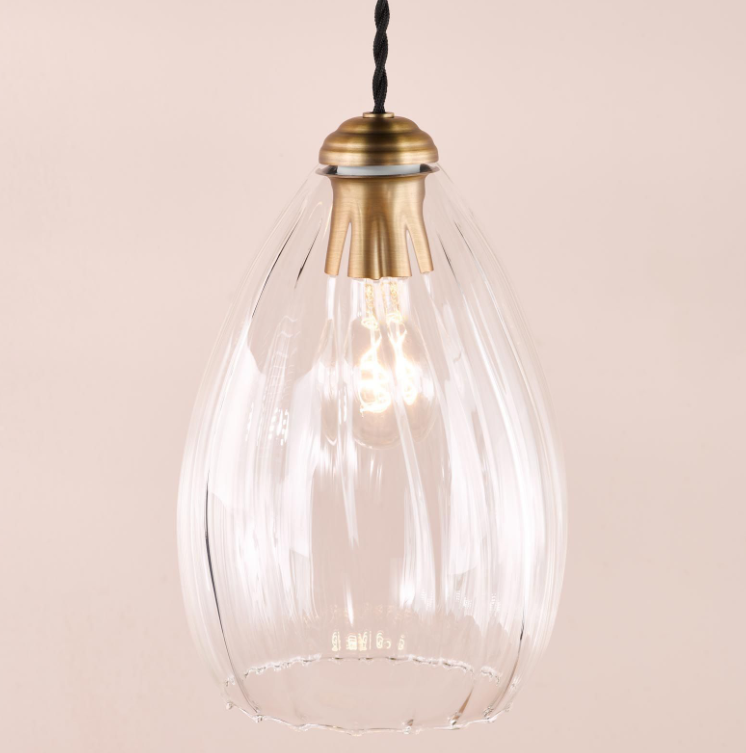 Valora Pendant Light- Antique Bronze/  Polished Nickel