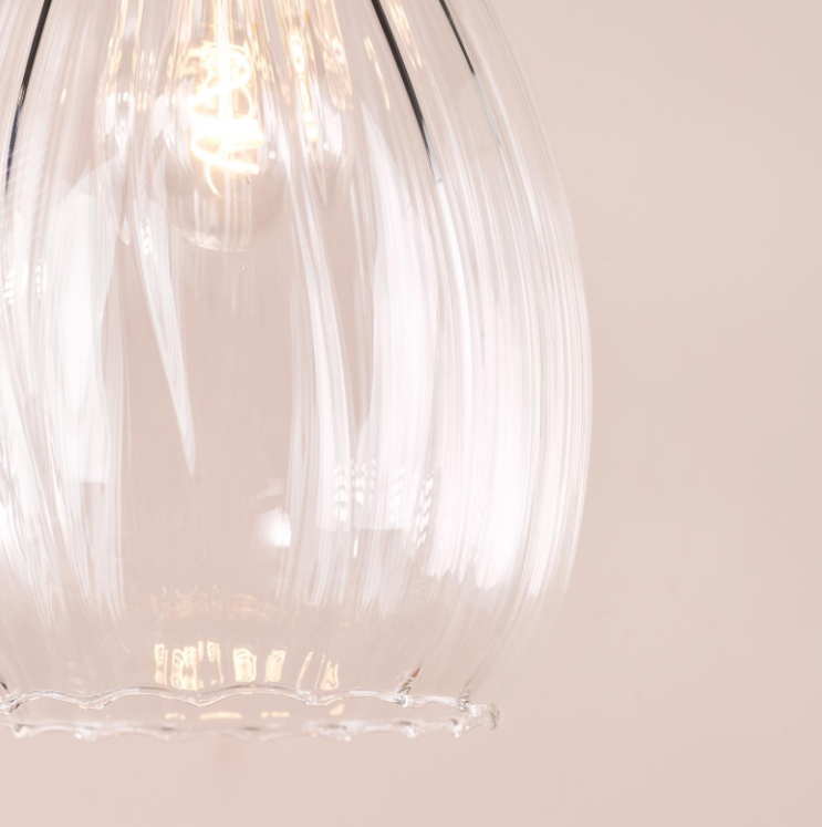 Valora Pendant Light- Antique Bronze/  Polished Nickel