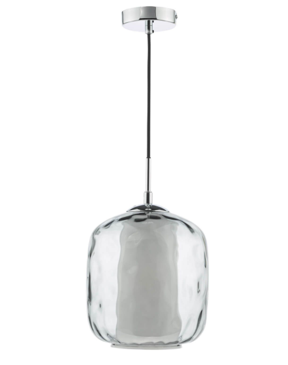 Majella Pendant Light- Polished Chrome/ Aged Brass Finishes