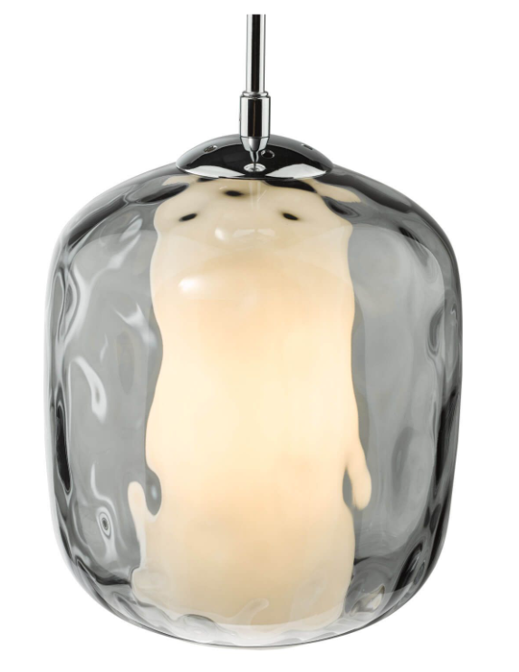 Majella Pendant Light- Polished Chrome/ Aged Brass Finishes