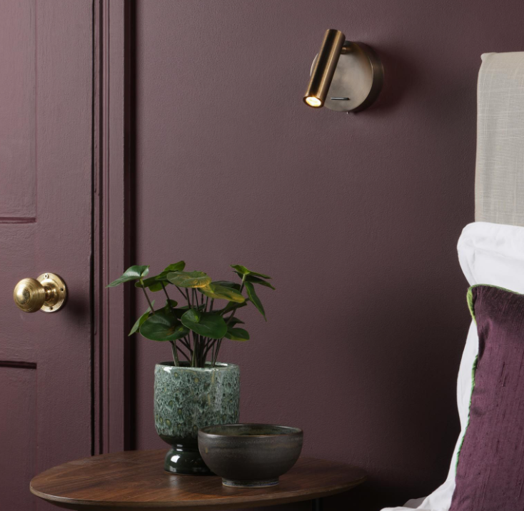 Itala LED Single Spotlight- Antique Bronze/ Matt Black