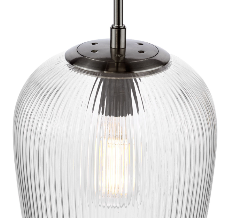 Abrielle Pendant Light- Brushed Bronze/ Brushed Nickel
