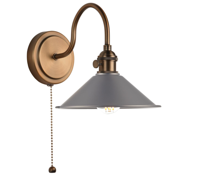 Hadano Wall Light- Antique Bronze with Various Finishes