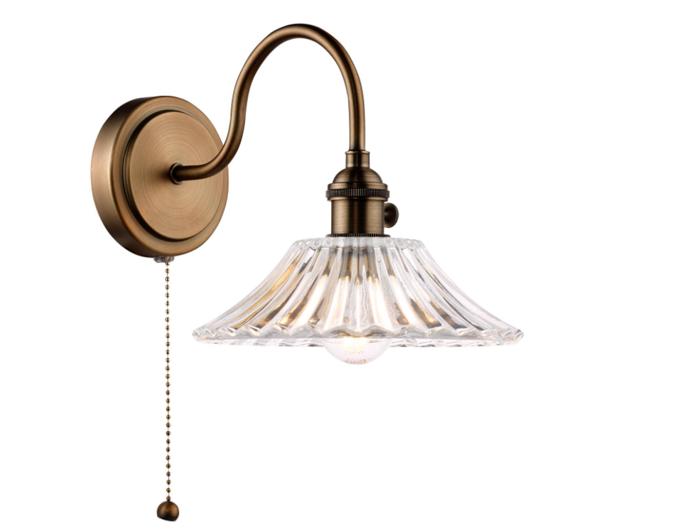 Hadano Wall Light- Antique Bronze with Various Finishes
