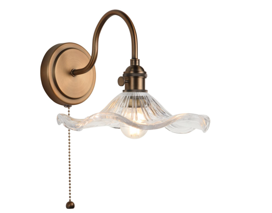 Hadano Wall Light- Antique Bronze with Various Finishes