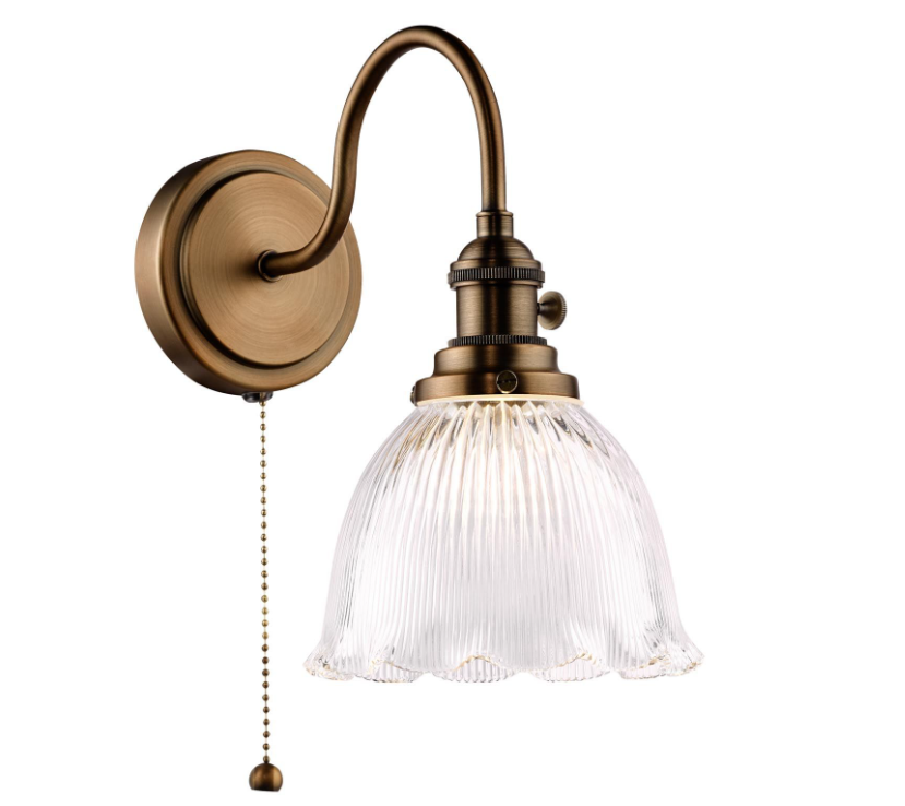 Hadano Wall Light- Antique Bronze with Various Finishes