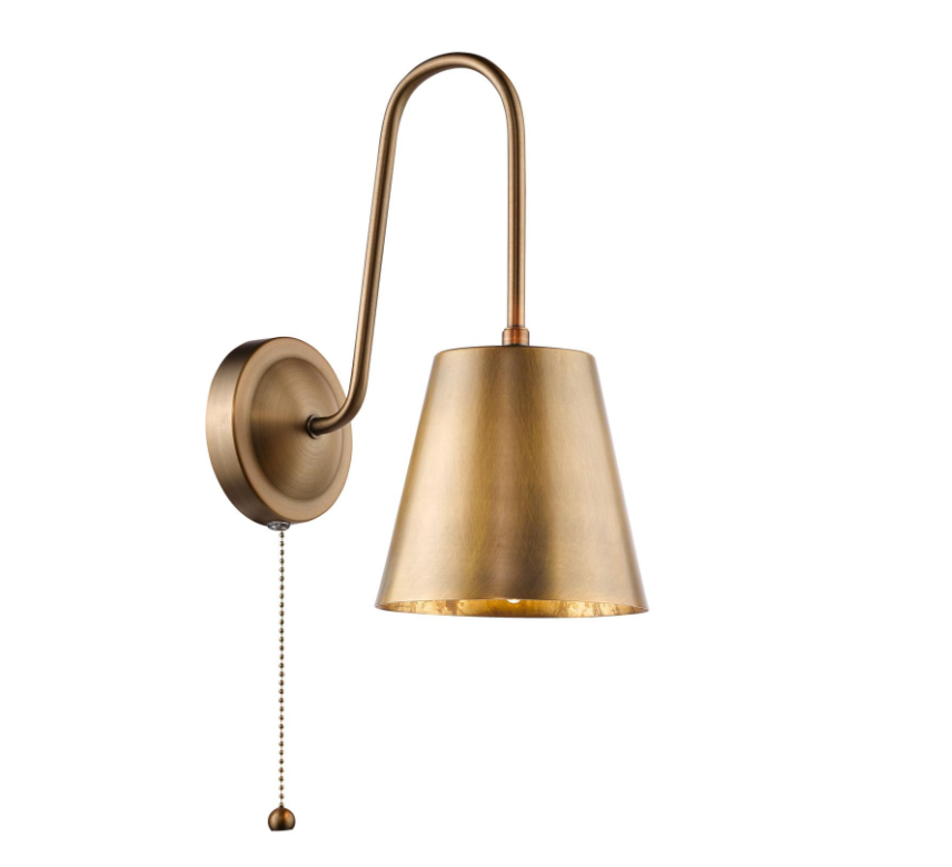 Hadano Wall Light- Antique Bronze with Various Finishes