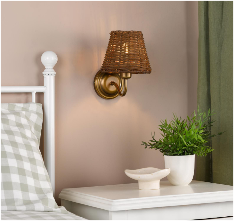 Elara Wall Lamp- Antique Bronze with Various Finishes