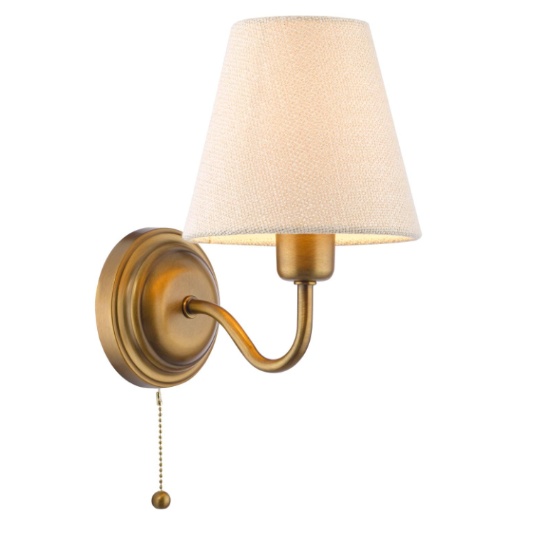 Elara Wall Lamp- Antique Bronze with Various Finishes