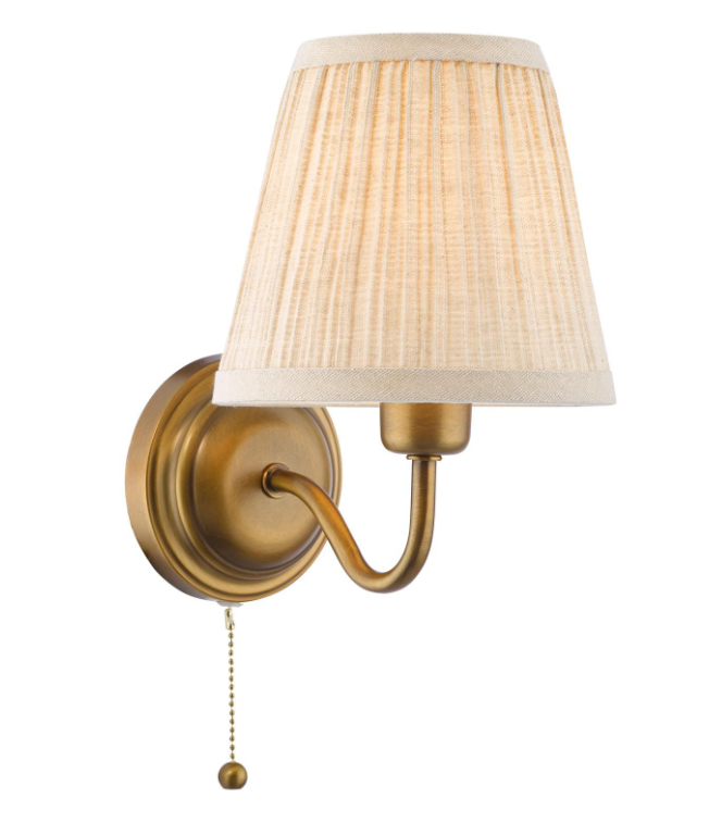 Elara Wall Lamp- Antique Bronze with Various Finishes