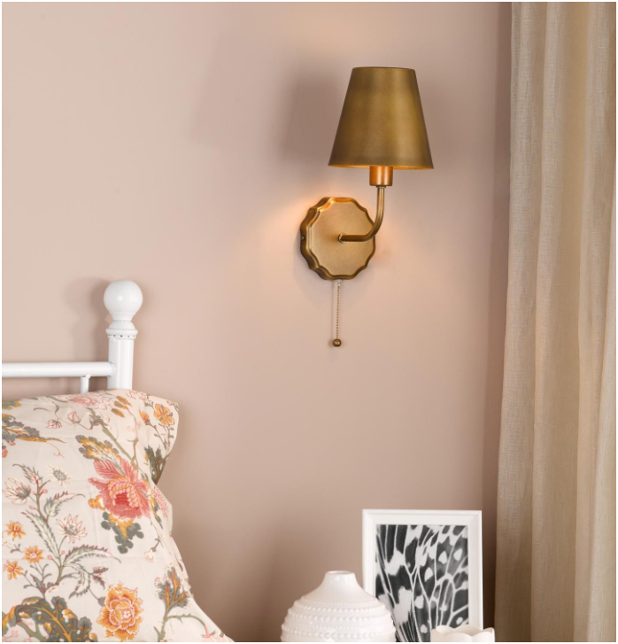Dijon Wall Light-  Antique Bronze With Various Shade Finishes
