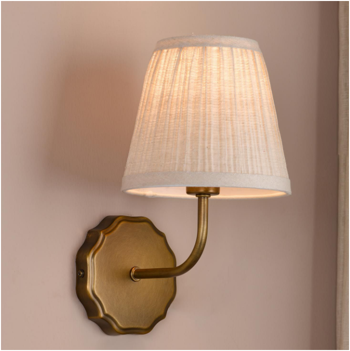 Dijon Wall Light-  Antique Bronze With Various Shade Finishes
