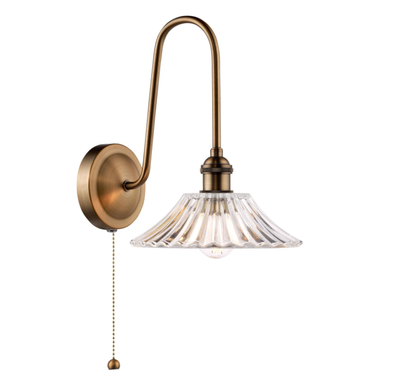 Hadano Tall Wall Light- Antique Bronze with Various Finishes