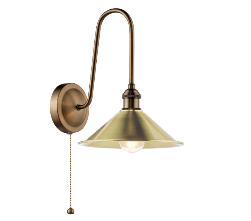 Hadano Tall Wall Light- Antique Bronze with Various Finishes