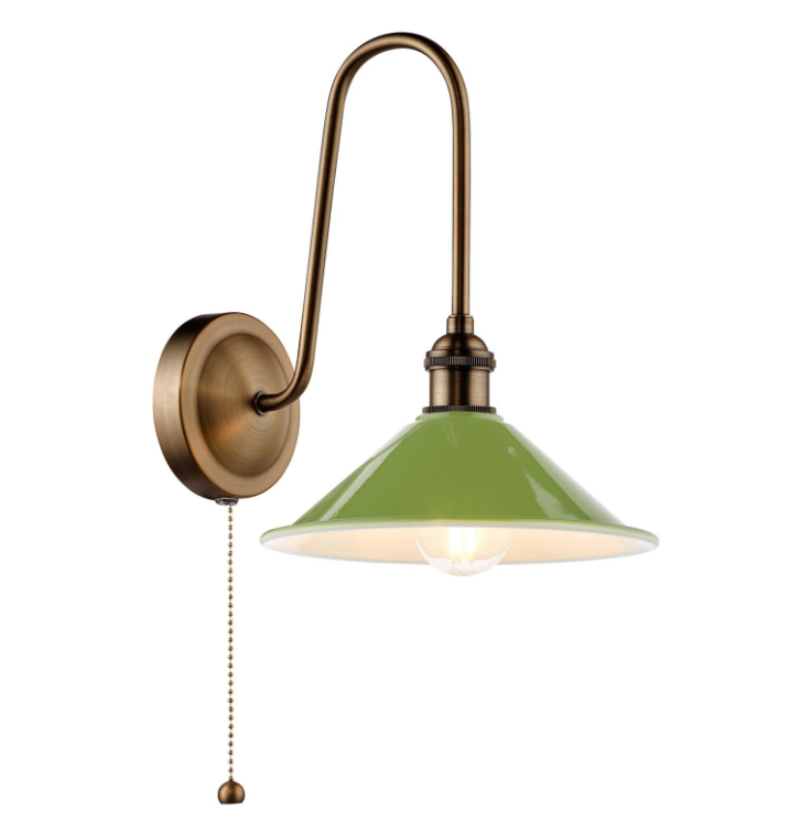 Hadano Tall Wall Light- Antique Bronze with Various Finishes