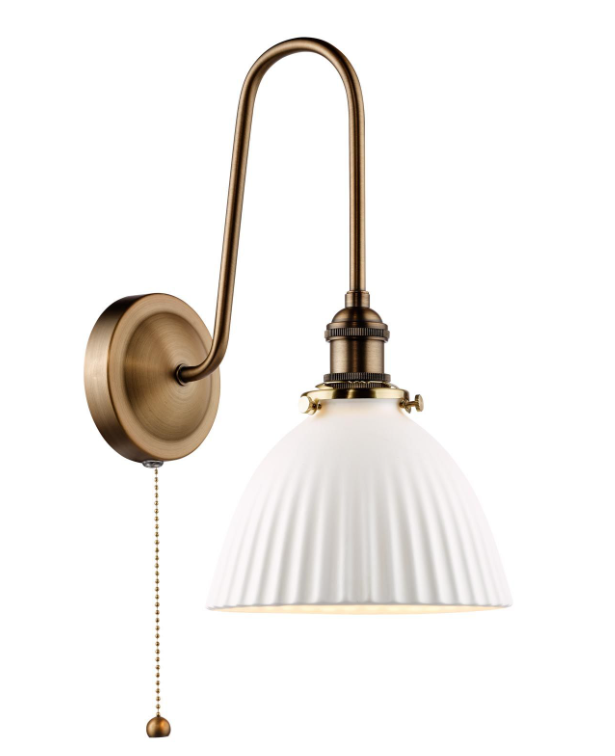 Hadano Tall Wall Light- Antique Bronze with Various Finishes
