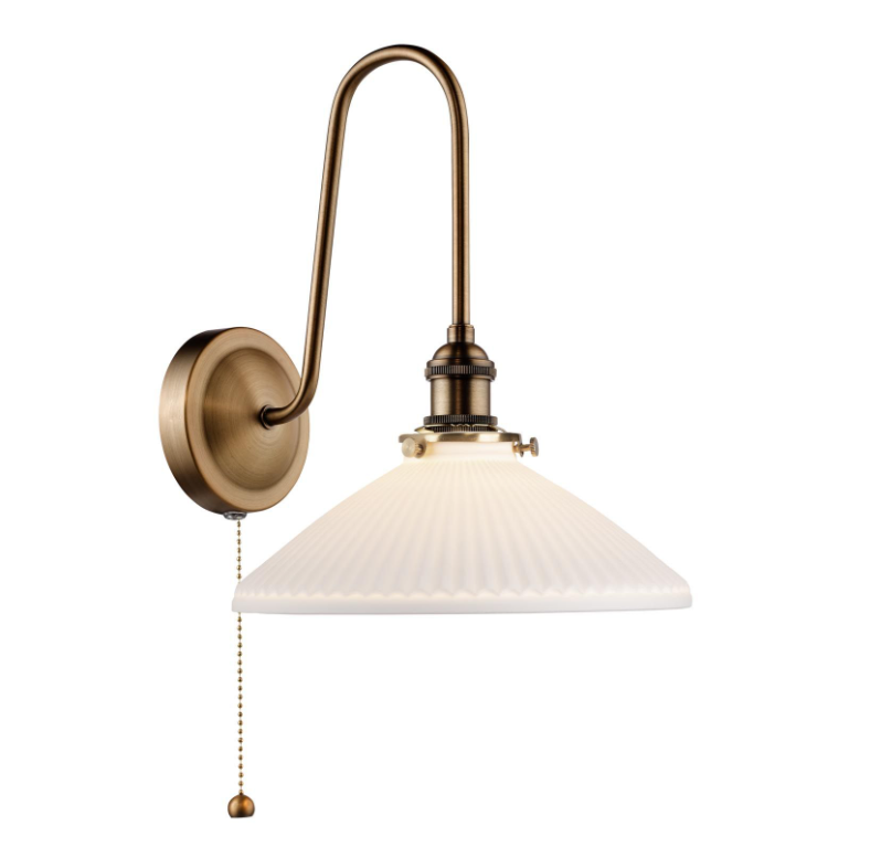 Hadano Tall Wall Light- Antique Bronze with Various Finishes