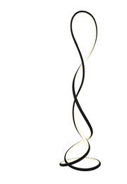 Evania Floor Lamp - Matt Black Finish