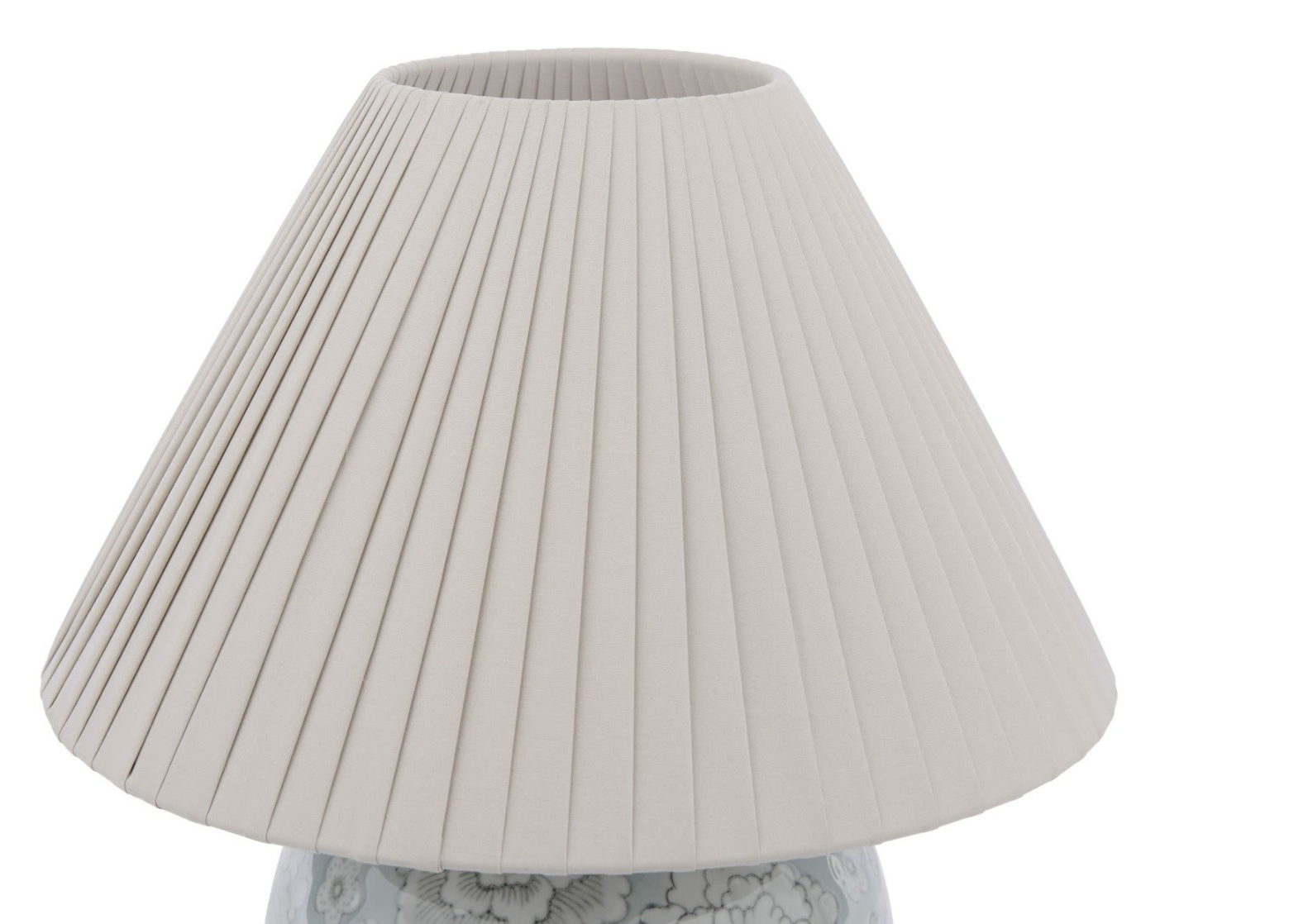 Montford Table Lamp- Blue Ceramic With Shade