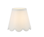 Nerita Ivory Linen Tapered drum Shade 15cm