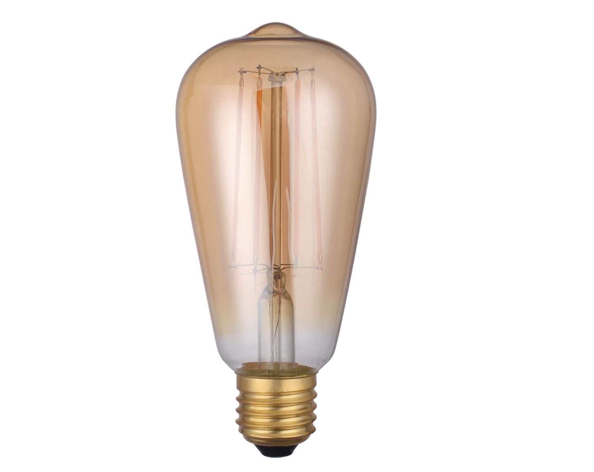 E27 Pear Shaped 4-6.5W Bulb- Various Finishes