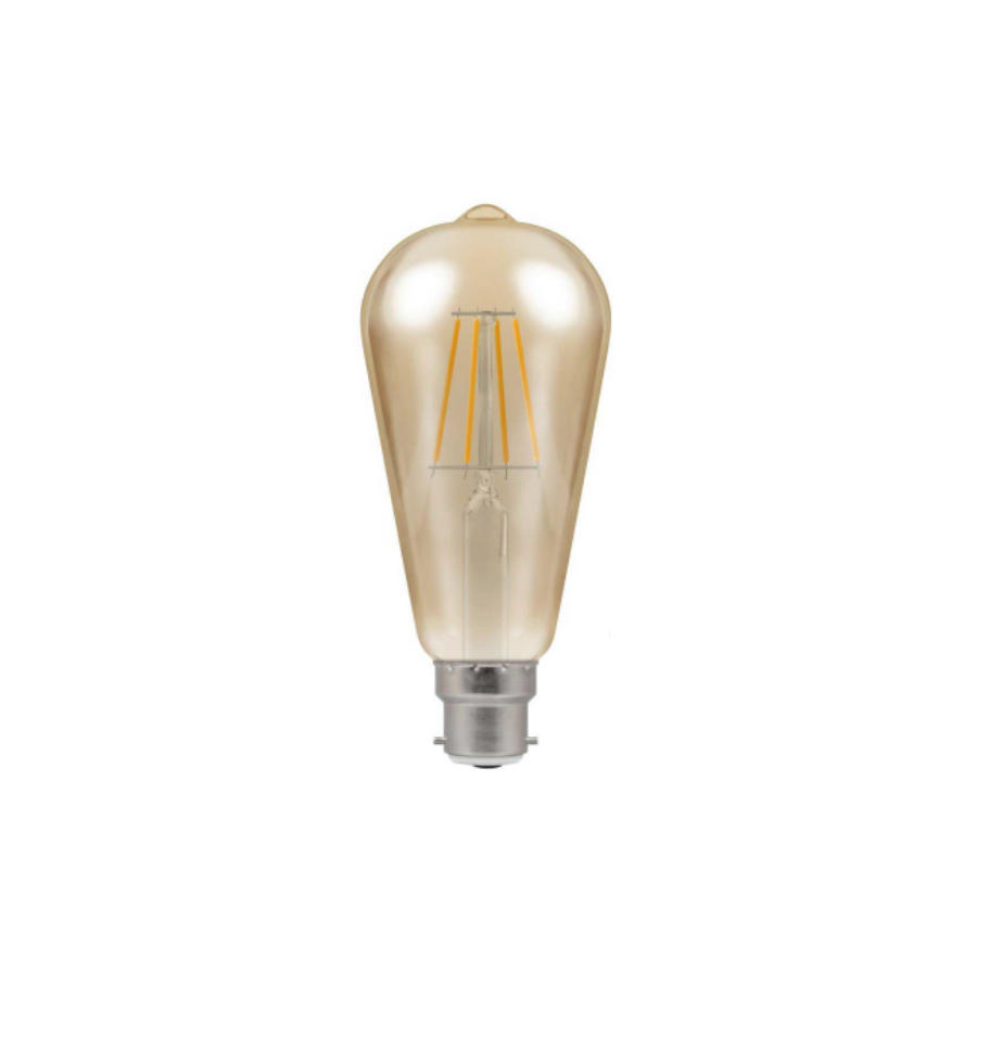 B22 Pear Shaped Bulb- Various Finishes