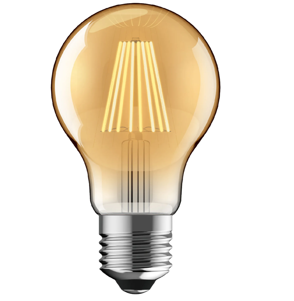 E27 GLS LED Vintage Amber Bulb- Various Finishes