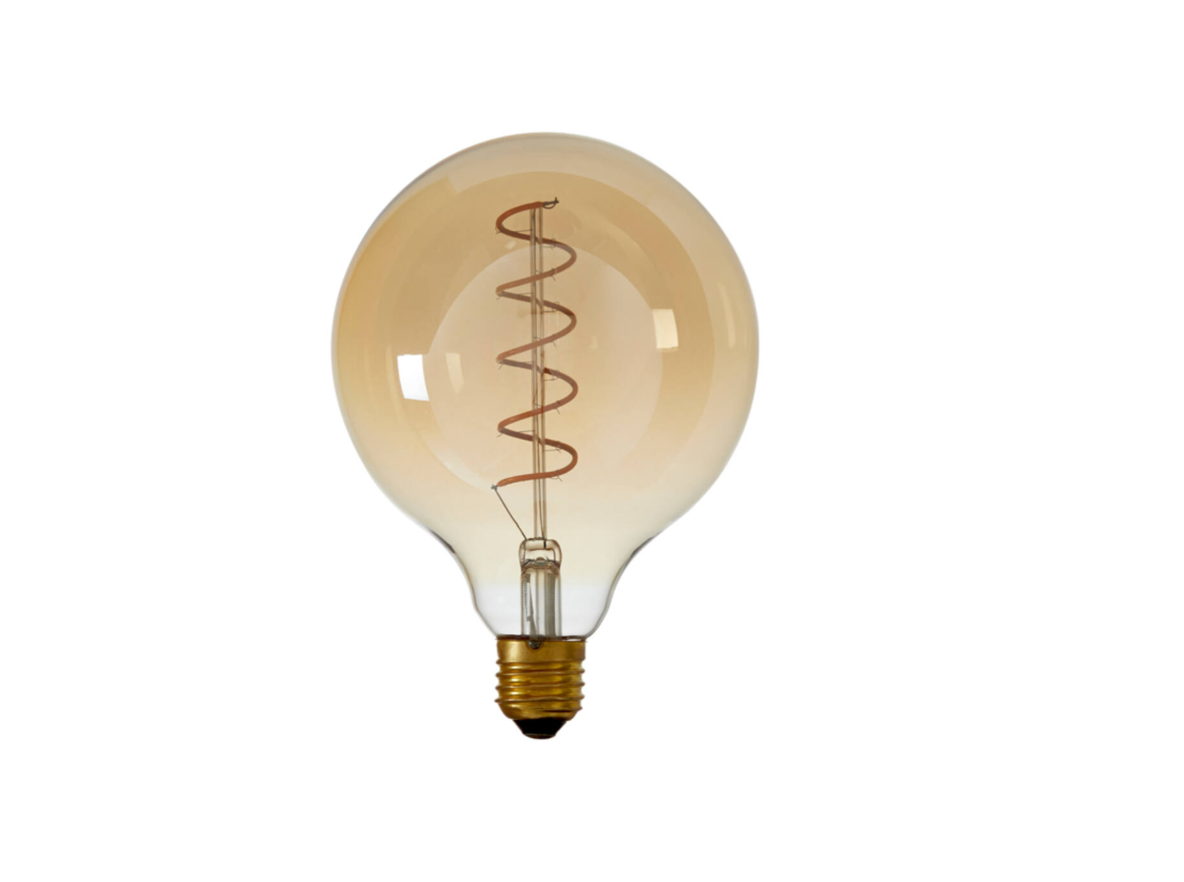 E27 125mm Vintage LED Globe Bulbs- Various Finishes