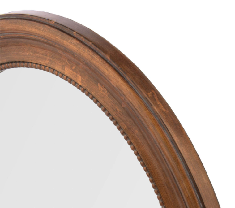 Fennor Mirror Brown 90 X 70cm