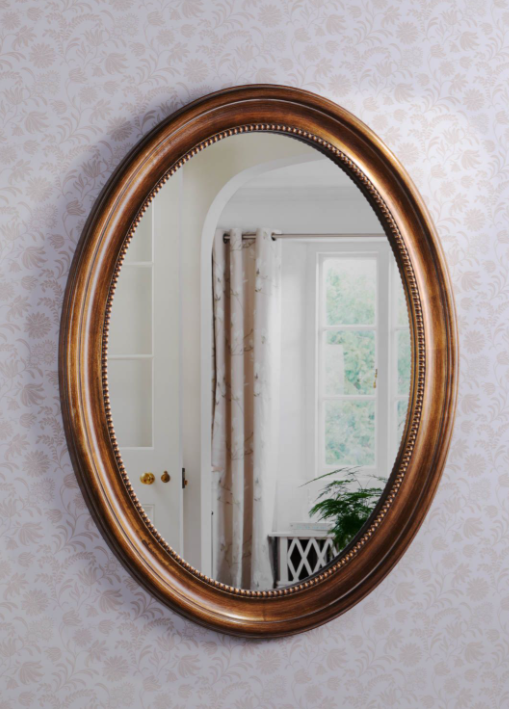 Fennor Mirror Brown 90 X 70cm
