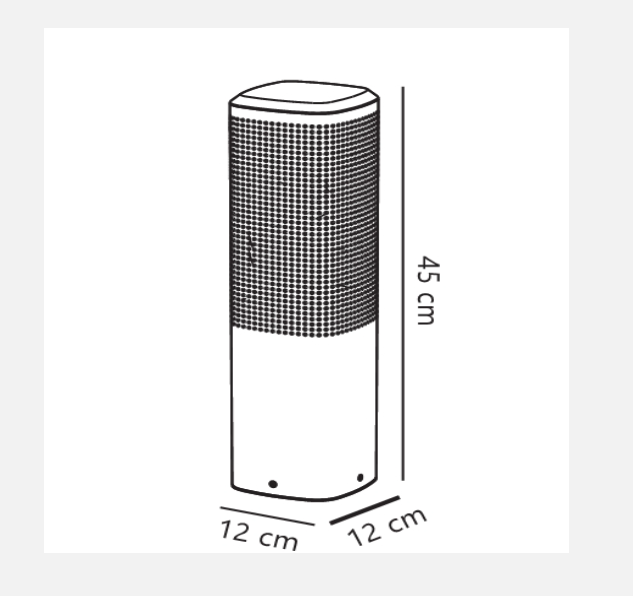 Sidara 45/95cm Garden Lights- Various Finishes